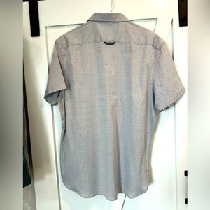 Men’s 7 Diamonds short sleeve shirt L grey NWT